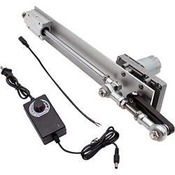 top-tool Reciprocating Cycle Linear Actuator Gear Adjustable Telescopic Motor DIY Motor with Speed Controller Stroke 2-8CM (DC 24V, 120RPM)