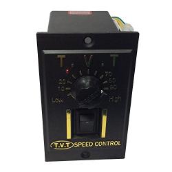 Bemonoc High Torque AC 110V Gear Reducer Mask Machine Motor 22RPM Shaft Dia 10mm 50/60HZ & 15W AC Speed Controller Kits CW CCW for Industry
