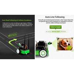 JetBot AI Kit Accessories Compatible with Jetson Nano Developer Kit A02 & B01 Version,to Build JetBot AI Smart Robot ( Not Support Jetson Nano 2GB)