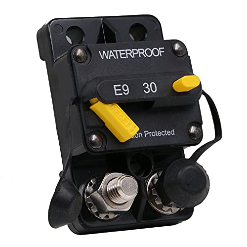 T Tocas 30A Surface-Mount Circuit Breaker Double 3/8