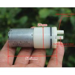 WSDMAVIS 1 Pcs DC 3.7V 0.25A Mini Air Pump Motor Vacuum Pump Self-Priming Pump