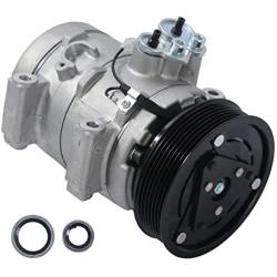Replacement AC Compressor - Compatible with Toyota Tacoma 2005-2015 - Replaces 51140043, 60-01927NA, 1140202, 1140036-05, 06, 07, 08, 09, 10, 11, 12, 13, 14, 15