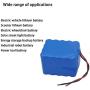 Wnicek E-Bike Lithium Battery 12V 24V 36V 48V 60V 72V Battery Pack 8AH 10AH 15AH 20АН Lithium-ion Battery for 200W-2500W Motor for Electric Tricycles Electrical Motorbike with Charger