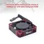 Surpass Hobby Rocket 40mm Aluminum Cooling Fan 16000RPM JST Plug for 1/10 1/8 4068 4092 4074 Brushless Motor RC Car Red