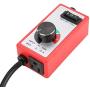 120v Governor Router, Red Variable Vent Fan Speed Adjuster, Inline Duct Fan Variable Speed Controller Motor Rheostat