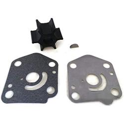 Yamadura Boat Motor Water Pump Repair Impeller Kit 17400-93951 17400-93950 Sierra 18-3256 for Suzuki Outboard DT DF 9.9hp 15hp 2/4-stroke Motor Engine