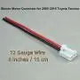 6 Inch Blower Motor Connector Harness for Toyota Tacoma 2005-2016， 90980-10916， 12 Gauge Wire Harness
