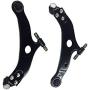 DRIVESTAR MS86170 MS86169 Front Lower Control Arms w/Ball Joint Bushing, for 2004 2005 2006 2007 2008 2009 2010 Toyota Sienna, Front Suspension both Driver (Left) and Passenger (Right) Side
