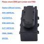 MOCW 6-Way Power Seat Adjustment Switch Left Driver Side Compatible with Ford Lincoln Mercury Power Seat Switch Replace OE # PSW5,5F9T14B709AA,SW7258