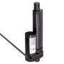 Justech 100mm 4-inch Linear Actuator Motor Heavy Duty 750N DC 12V for Auto Car RV Electric Door Opener Industrial Agricultural Machinery Clean Sweeping Vehicles Vessels Cargo Medical Window-Black