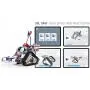 UBTECH JIMU Robot Competitive Series: Champbot Kit/ App-Enabled Building & Coding STEM Robot Kit (522 Pcs) from Robotics , Blue