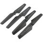 Upgraded Spare Parts for Syma X5 X5C X5C-1 RC Mini Quadcopter Drone Motors Main Blade Propellers Motor Base Propeller Protectors Blades Frame Landing Skid Included Mounting Screws Set Black