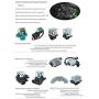 Front Blower Motor Resistor Fits 98-00 LS400 GS400 / 98-05 GS300 / 99-03 RX300 / 01-05 IS300 GS430 / 02-10 SC430-99-07 Land Cruiser Replace 4P1546 RU454 20331 RU-454 8716522040 8716522050 JA1669
