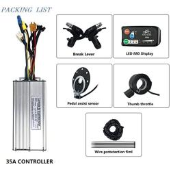 KT System kit,Suitable for 48V 1000W/1500W Motor ，Ebike Conversion Kits, KT-35A Controller with KT-LED880 diaplay