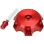 HIAORS CNC Aluminum Gas Fuel Tank Cap With Breather Valve for 50cc 70cc 90cc 110cc Apollo Rfz Coolster Peace Moto 125cc 140cc 150cc 160cc Pit Dirt Bike Motorcycle Red