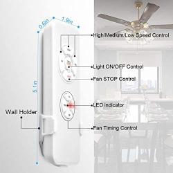 Ceiling Fan Remote Control Kit, Timing Wireless Remote Control