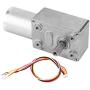 DC 12/24V Brushless Worm Motor Speed Reduction Gear Motor for Robots Locks DIY, Gear Motor 4~150Rpm (12V 90RPM)