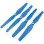 Upgraded Spare Parts for Syma X8C X8G X8HW RC Mini Quadcopter Toy Motor Main Blade Propellers Propeller Protectors Blades Frame Landing Skids with Screws Set (Blue)