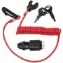 175974 5005801 Boat Ignition Switch with 2 Keys & Safety Lanyard Assembly Compatible with OMC Johnson Evinrude Boat Outboard Motor 40-200 HP 175974 5005801 Boat Ignition Switch with 2 Keys & Safety Lanyard Assembly Compatible with OMC Johnson Evinrude Boat Outboard Motor 40-200 HP