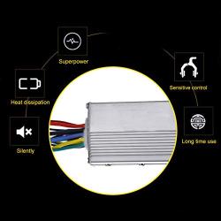 DAUERHAFT 24V 250W Motor Brushless Controller,Aluminium Alloy,Sensitive Ebike Scooter Brushless,with Heat Dissipation,Motor Speed Controller Kit,for Scooter,E Bike