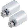 uxcell Vibration Motors DC 12V 250mA 7500RPM Vibrating Motor Strong Power for DIY Electric 42x24mm 2Pcs