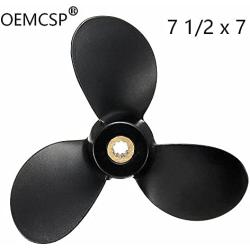 OEMCSP 58110-91JN0-019 Aluminum Alloy Propeller 7 1/2 x 7 for Suzuki Outboard Motor 4-6HP