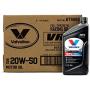 Valvoline VR1 Racing Synthetic SAE 20W-50 High Performance High Zinc Motor Oil 1 QT, Case of 6