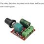 Hahiyo 3-35V Low Voltage DC Motor Speed Controller Smooth Linear Adjustment Knob Compact Units Reduce Heat Module Dimmer Switch Regulator 3 Pieces for Mini Fan Electric Pumps LED Light