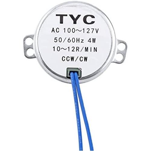 Turntable Synchronous Synchron Motor 50/60Hz AC 100~127V CCW/CW 4W (10-12RPM) Turntable Synchronous Synchron Motor 50/60Hz AC 100~127V CCW/CW 4W (10-12RPM)