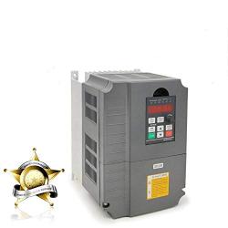 Huanyang Vector VFD Variable Frequency Drive,Single to 3 Phase,5.5kW 7.5HP 220V AC 25A for Motor Speed Control ,GT Series