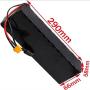 Grideto E-Bike Lithium Ion Battery Pack 60V 20Ah 18650 16S3P Built in 30A BMS with Charger Same Port Suitable for Below 1000W Motors Electric Scooter Lithium Battery Pack