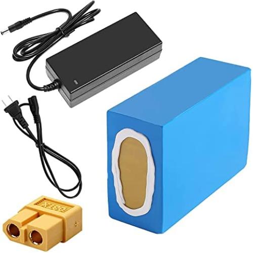 Jieoto 72V 40Ah 30Ah 20Ah E-Bike Lithium-ion Battery Customizable Battery Pack Fit for Electric Motorcycle Electric Scooter Golf Cart Mopeds Electric Bicycle with 84V Charger+ BMS