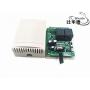 Calvas 315Mhz Wireless RF Switch DC12V Relay Receiver Module and 315 Mhz Remote Controls For DC Motor Forward and Reverse Controller - (Color: Green)