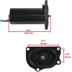 Caltric 827675A1 Tilt Trim Compatible with Mercury Force 50 Hp 40 Hp 1995-1999/35-75 Hp 1984-1999