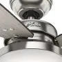 Hunter Sentinel Indoor Ceiling Fan with LED Light and Remote Control, 60