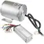 Mophorn 1800W Electric Brushless DC Motor Kit - 48V 4500rpm Brushless Motor with 32A Speed Controller and Throttle Grip Kit for Go Karts E-Bike Electric Throttle Motorcycle Scooter Mophorn 1800W Electric Brushless DC Motor Kit - 48V 4500rpm Brushless Motor with 32A Speed Controller and Throttle Grip Kit for Go Karts E-Bike Electric Throttle Motorcycle Scooter