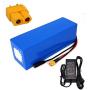 Jieoto 36V 12Ah 10S 4P E-Bike Lithium Battery Pack for 750W 500W 350W 250W 200W Motor for Electric Tricycles Electric Tools Power Wheelchairs Electric Scooters with Charger