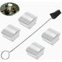 For Timing Chain Locking Wedge Tool and 4 Pieces Cam Phaser Lock Out Kit Noise Repair for Ford 5.4L 4.6L 2006-2010 Explorer 5.4L 3V V8 2004-2012 F-Series
