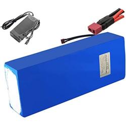 Wnicek 60V 30AH E-Bike Lithium Battery Pack High-Capacity Waterproof Lithium Battery Suitable for 500W 750W 1000W 1200W 1500W 1800W 2000W Scooter Electric Motorcycles Motor with Charger