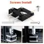 Upgrade Metal Ender 3 Z Axis Stepper Motor Fixed Mount Installation Bracket for Ender3 V2 Ender3 Pro CR10 CR-10 V2 V3 CR10S PRO Z-Axis with 2040 Aluminum Profiles 3D Printer