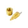 Fan Temperature Switch, Cooling Fan Thermostat Switch with Hexagonal Nut, 185 to 175 Degree Electric Engine 3/8 inch Temperature Sensor Switch with Pipe Thread for Fan