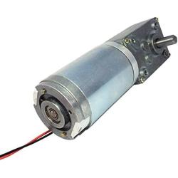 BEMONOC Small Electric 12 Volt Motor 80 RPM Dc Worm Geared Motor High Torque