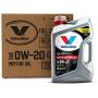 Valvoline Full Synthetic High Mileage with MaxLife Technology SAE 0W-20 Motor Oil 5 QT, Case of 3 (Packaging May Vary)