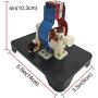 EUDAX STEM DIY Simple Electric Motor DC Motors Model Assemble Kit for School Labs Physics Science Educational