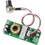 uniquegoods DC 12V 24V 8A Max DC Fan Speed Controller Adjustable Variable Regulator for Fan Pump Oven Blower
