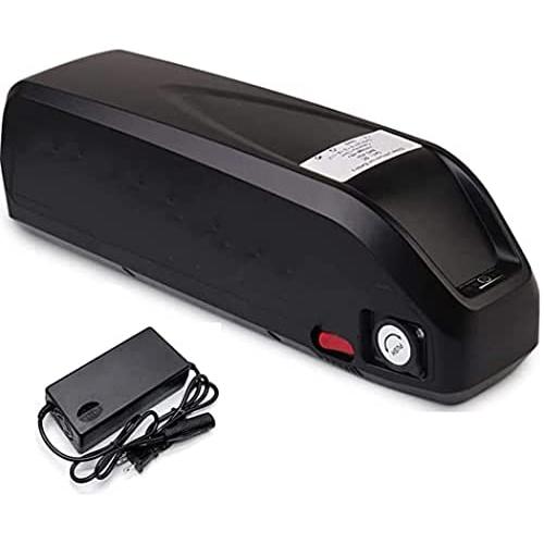 SHENGANG Mountain Bike Lithium Battery with USB 36V/48V/52V Motor Mid Drive Electric Bike Downtube Battery Long Range Lithium Battery for 1500W 1000W 750W Or Other Motor,36V15.6AH