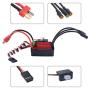 KingVal Replacement 2430 5800KV Waterproof Brushless Motor Shaft 2.0mm with 25A Brushless ESC Compatible with 1/16 1/18 RC Car