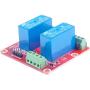 KNACRO 5V 5A 2 CH Relay High Level Trigger 2-Way Trigger 4-Way NO and NC Control for Motor Control Electronic Industrial Control PLC Control Arduino Accessories Development