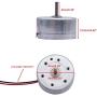 weideer 6Pcs DC 3V Mini Generator Motors 7000RPM Electric Motor with Wire for DIY Toys Wind Turbine Generator K-023
