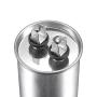 uxcell Run Capacitor Round CBB65 8uF 8mfd 450V AC 40/85/21 Aluminum Case with Terminal for Air Conditioner Compressor Motor Heat Pump Condenser